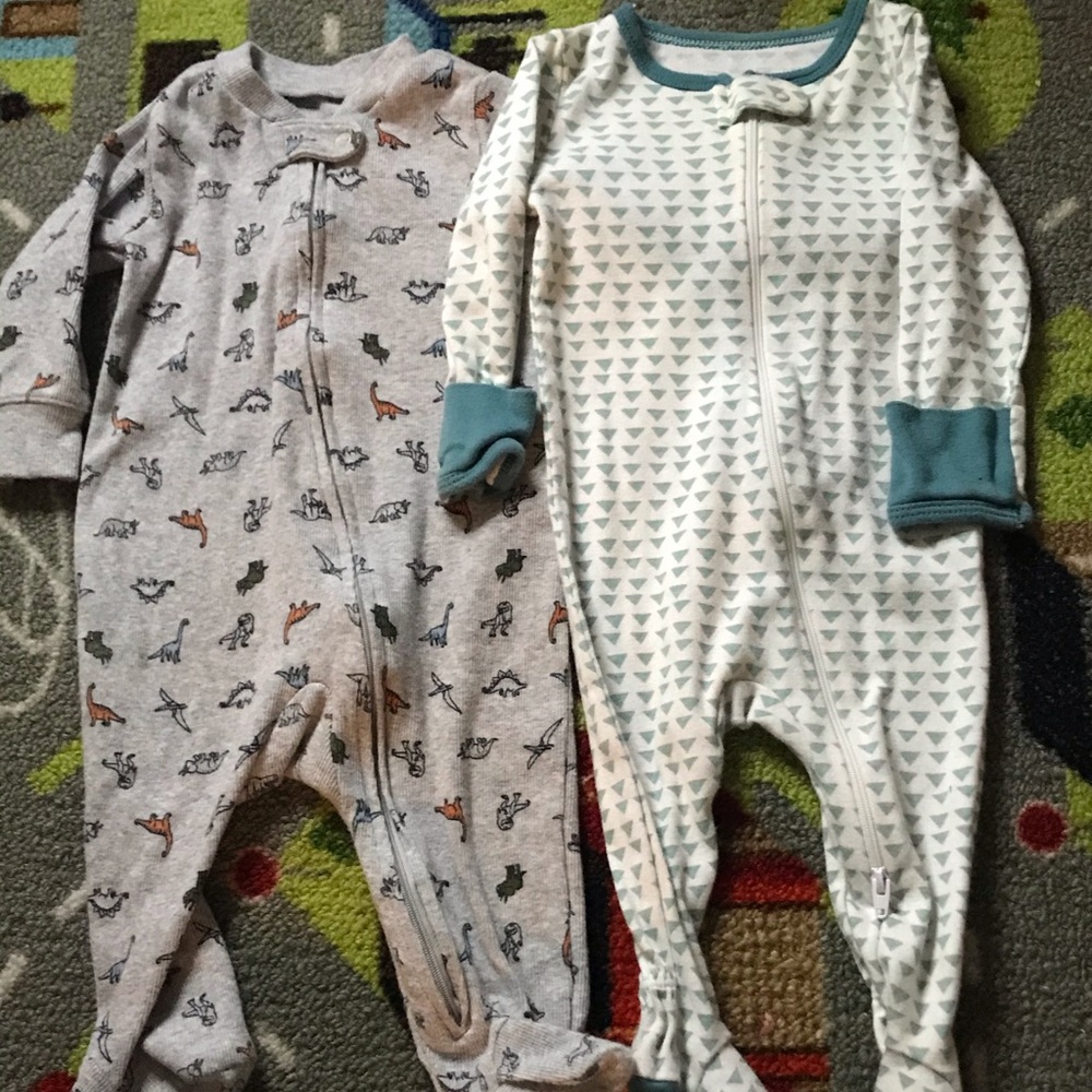 Baby boy footies excellent for sleep